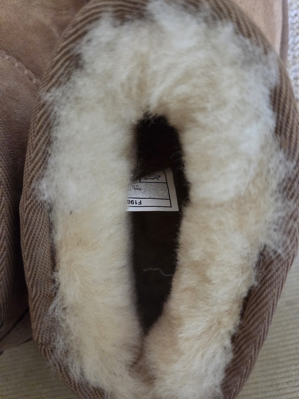 UGG Classic Mini Shearling Boot - Chestnut - Picture 8 of 9